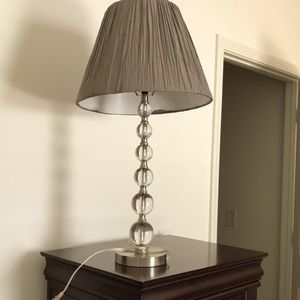 Lamp with shade